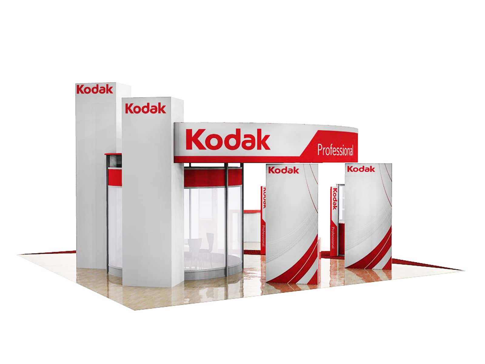 ECODH-6104 30' x 30' Eco Friendly Displays Exhibit