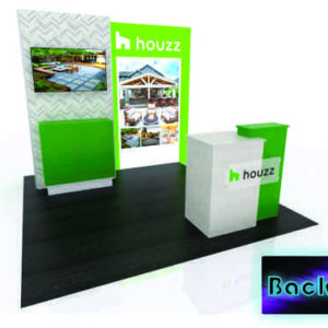 10' x 10' Eco Friendly Designs trade show exhibit model ECHDH-1121