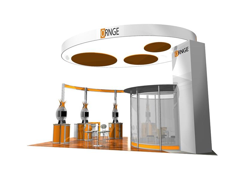 Eco Friendly Designs 20' x 30' trade show exhibits, model ECODH-6001