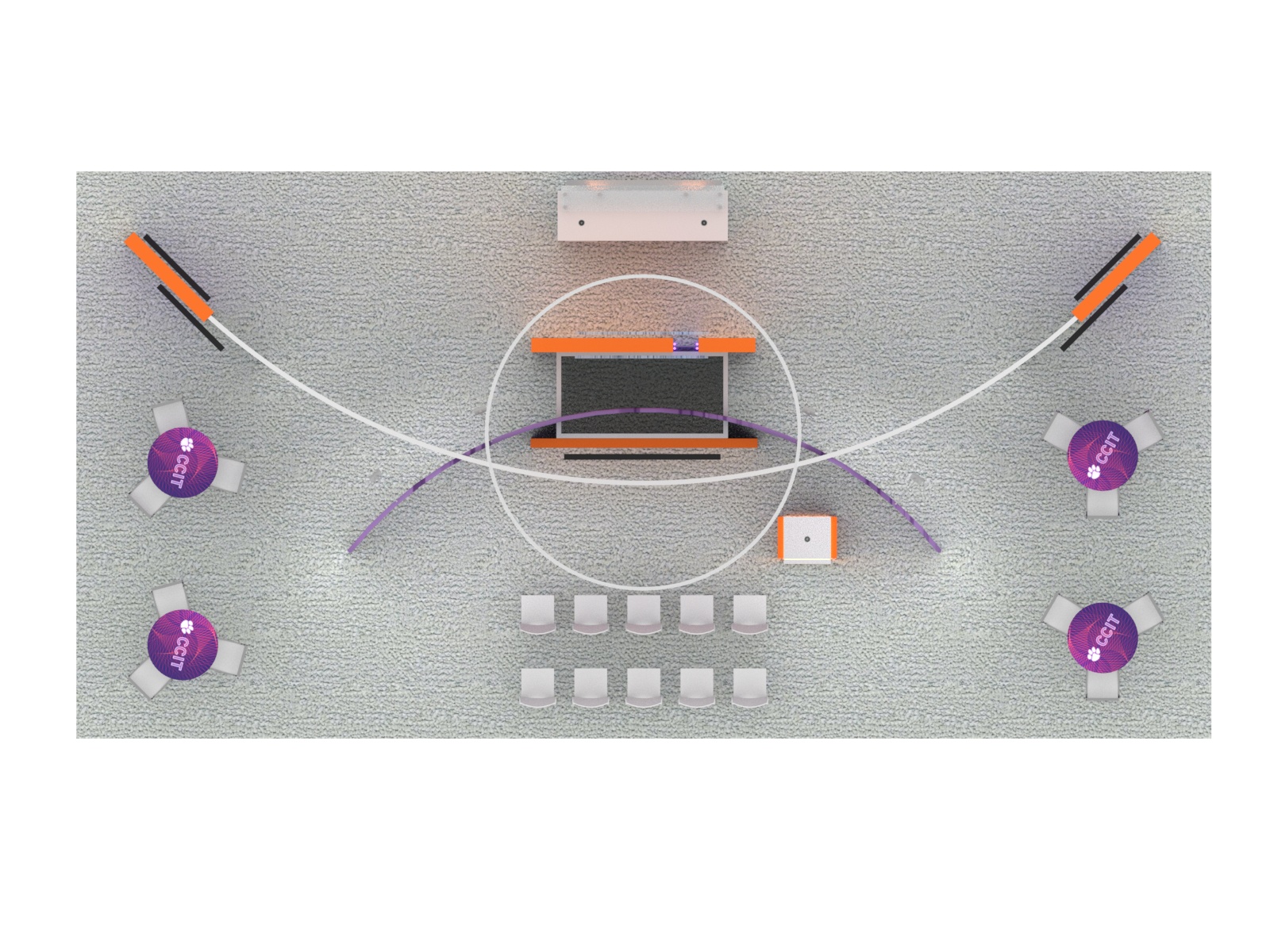 Eco Friendly Designs, model ECODH-6128, 20' x 40' trade show display