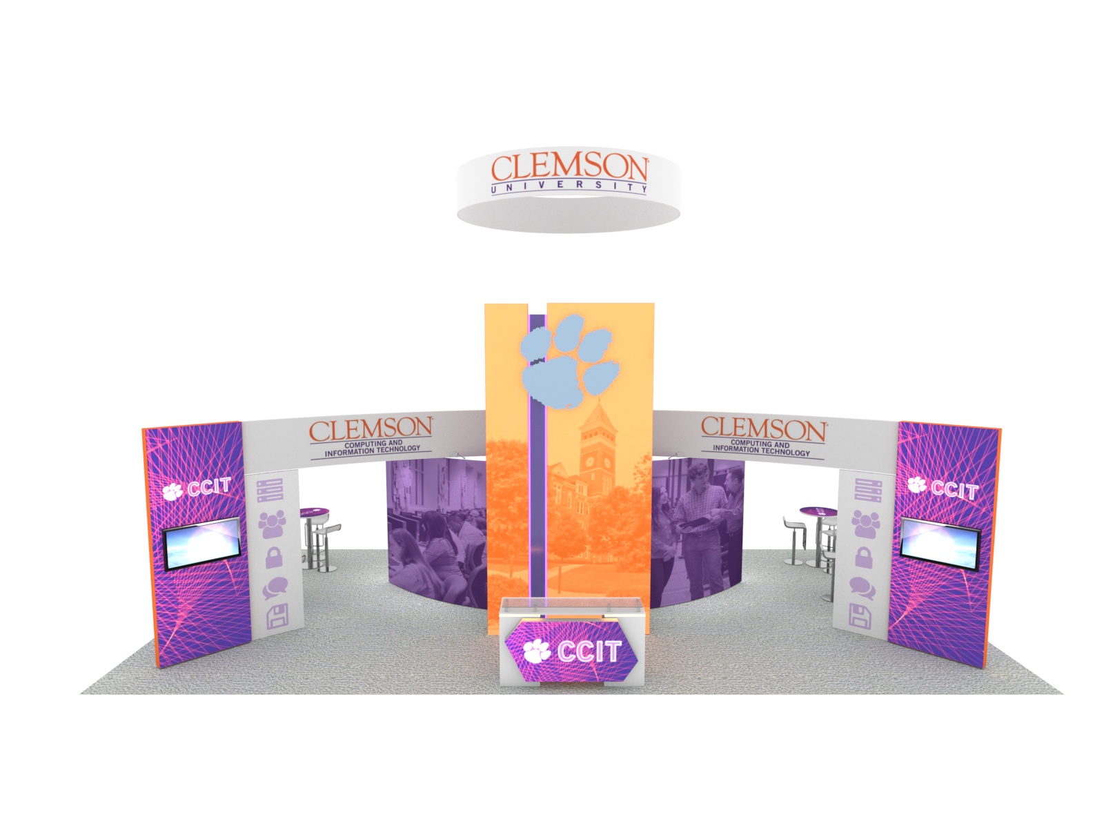 Eco Friendly Designs, model ECODH-6128, 20' x 40' trade show display