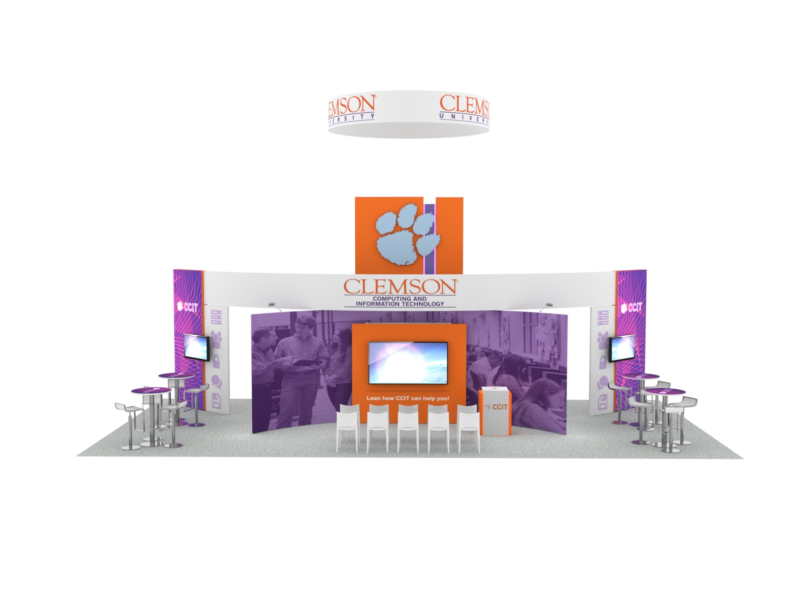 Eco Friendly Designs, model ECODH-6128, 20' x 40' trade show display