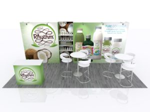 Gravitee GKDH-2008 10' x 20' modular trade show display