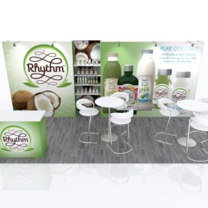 Gravitee GKDH-2008 10' x 20' modular trade show display