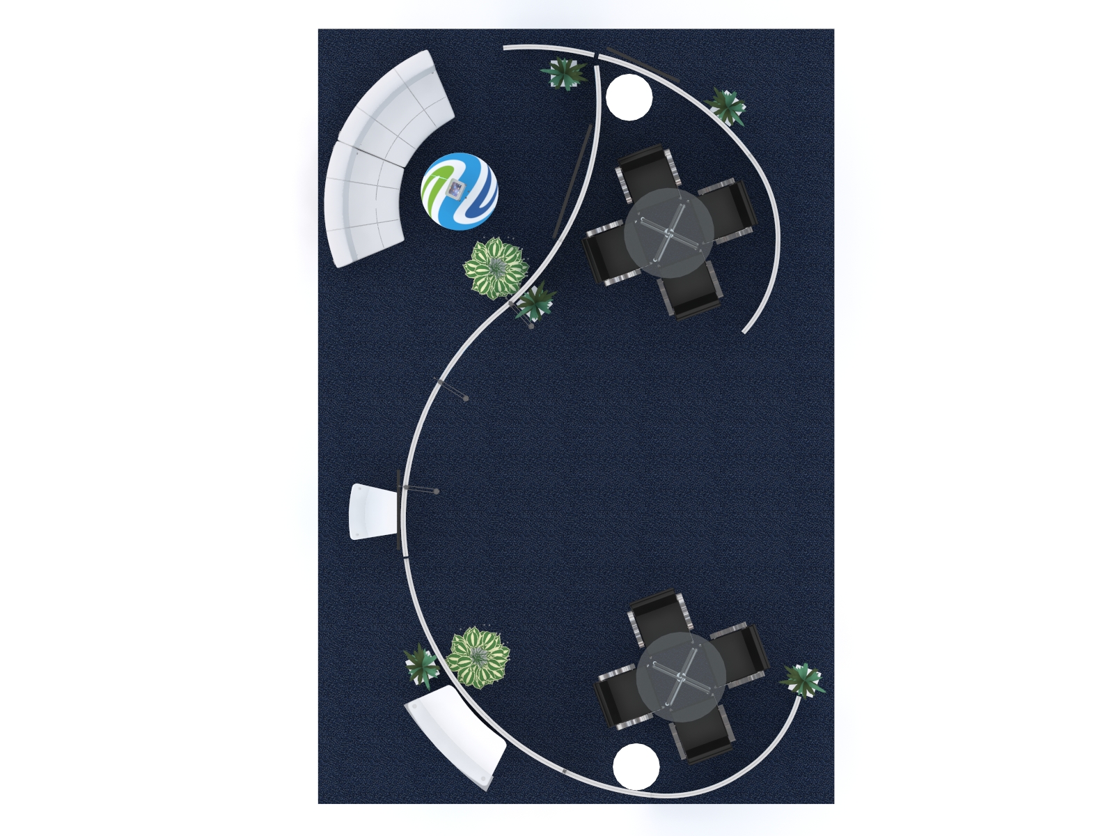 20' x 30' Gravitee Modular trade show display, model GKDH-5086