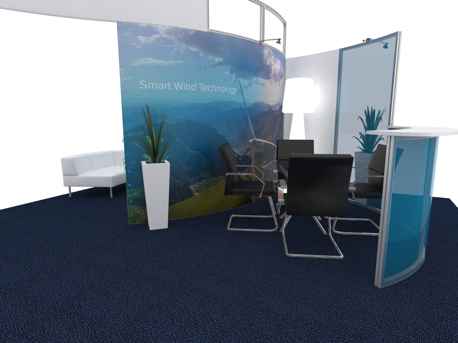 20' x 30' Gravitee Modular trade show display, model GKDH-5086