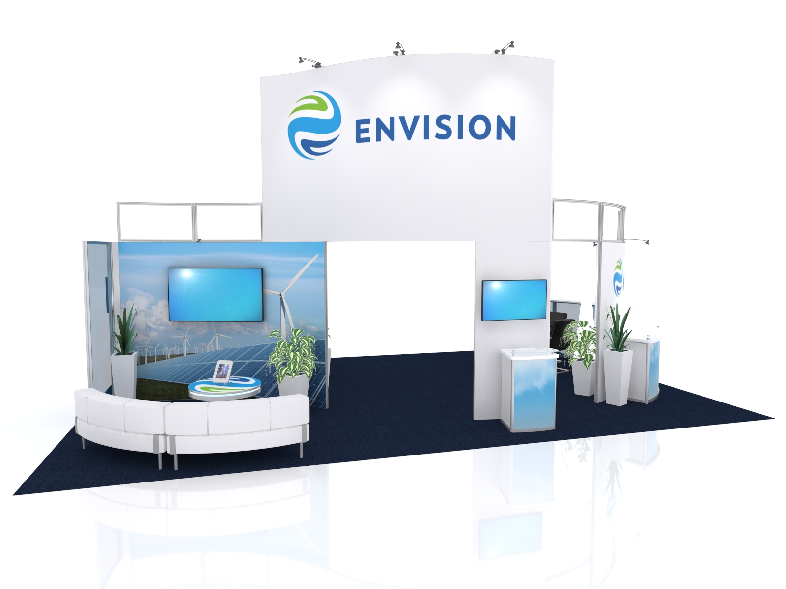 20' x 30' Gravitee Modular trade show display, model GKDH-5086