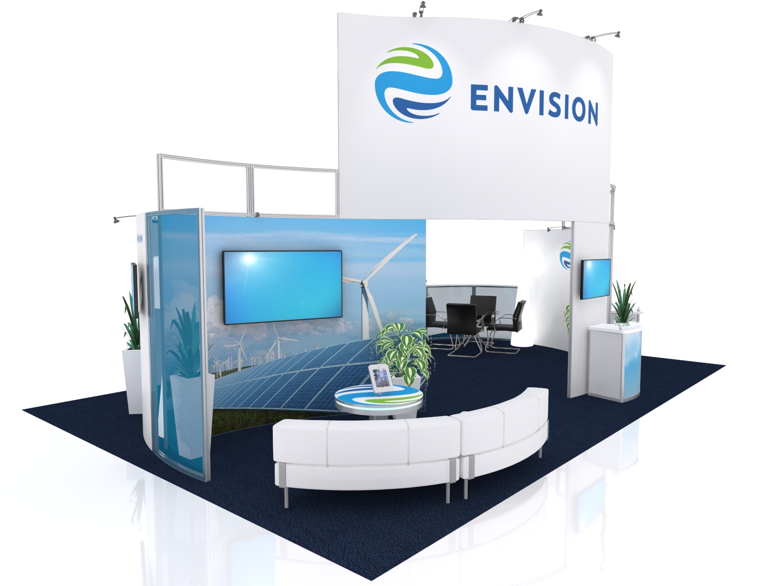 20' x 30' Gravitee Modular trade show display, model GKDH-5086