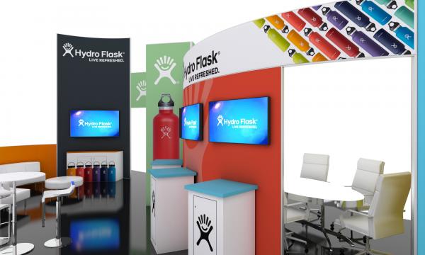 Gravitee One-Step Modular Trade Show Exhibit System