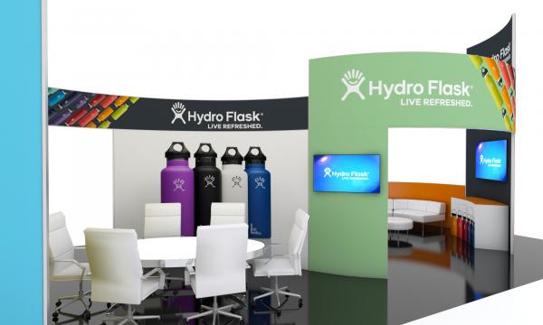 Gravitee One-Step Modular Trade Show Exhibit System