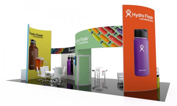 Gravitee One-Step Modular Trade Show Exhibit System