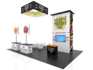 20' x 30' Gravitee Modular trade show display, model GKDH-5153