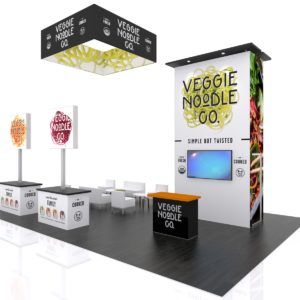 20' x 30' Gravitee Modular trade show display, model GKDH-5153