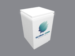 Trade Show Exhibit Pedestal, model MODDH-1593