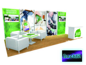 REDH-2124 10' x 20' rental trade show display