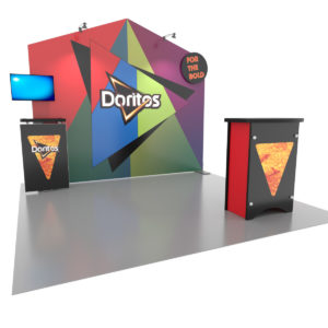 Symphony Portable SYKDH-1032 10' x 10' Trade Show Display