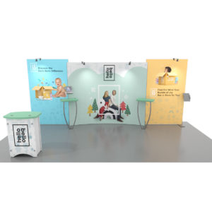 10' x 20' Symphony Portable Trade Show Display, Model SYKDH-2011