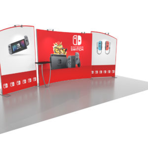 Symphony Portable Trade Show Display, Model SYKDH-2012