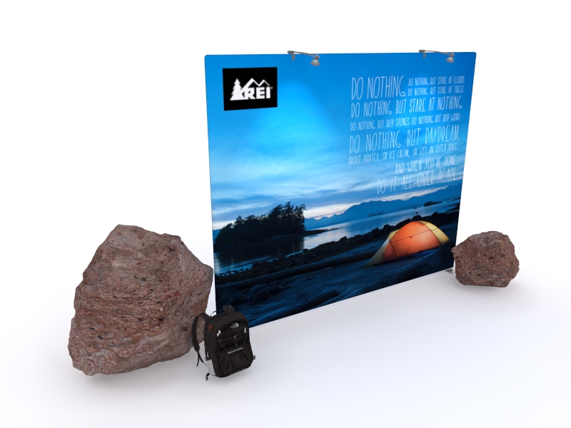 Visionary Designs, model TFDH-510 10' x 10' portable trade show display