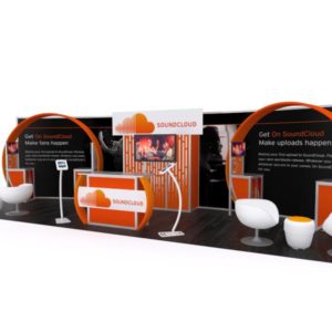 10' x 30' Visionary Designs trade show exhibit, model VKDH-3006