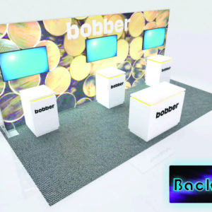 10' x 20' SuperNova Backlit Tradeshow Display model VKDH-4027