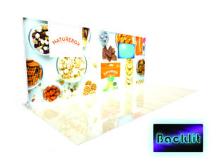 10' x 20' SuperNova Backlit Tradeshow Display model VKDH-4040