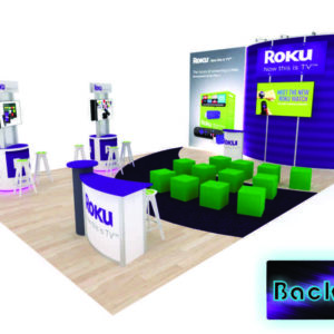 20' x 30' Visionary Designs Trade Show Exhibit, model VKDH-5141