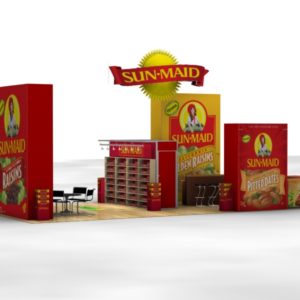 20' x 40' Visionary Designs Trade Show Display, model VKDH-5703